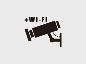 Wi-Fi付き防犯カメラ